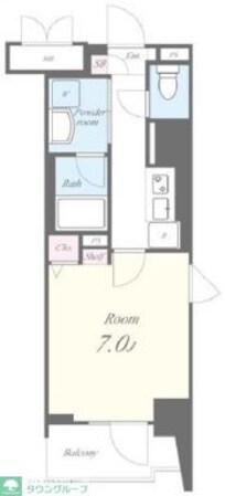 グランドレジデンス三鷹の物件間取画像